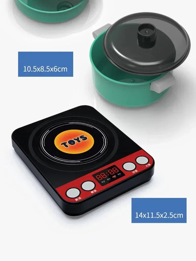 Ensemble Cuisine Enfant 92 Pièces - Kit Complet avec Casseroles
