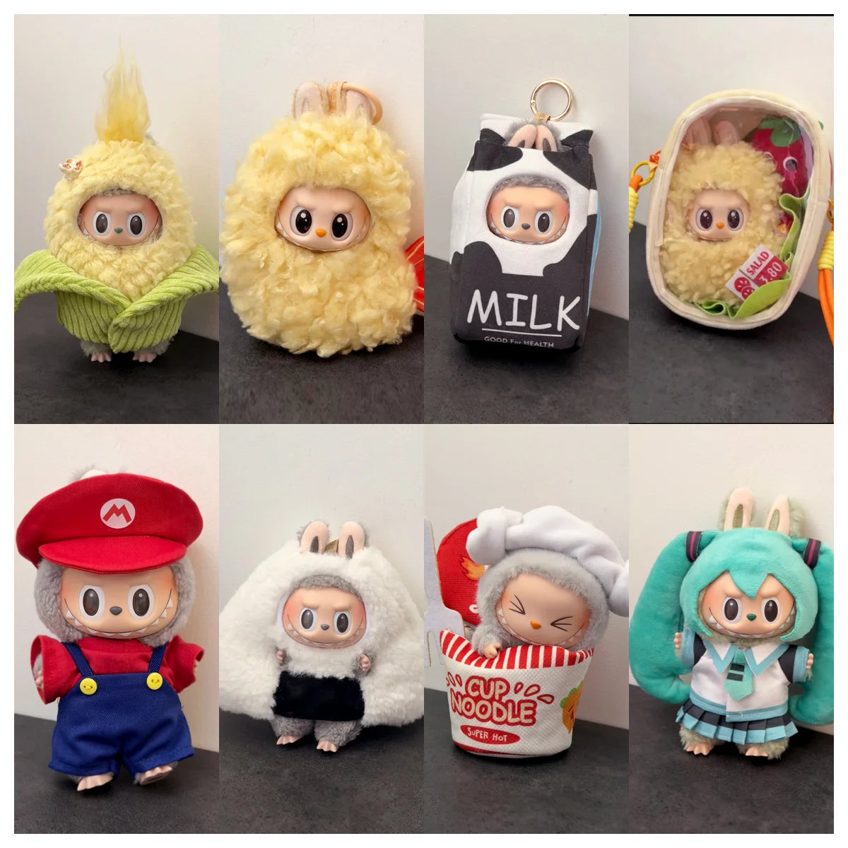 Vêtements Labubu Crevette Fait Main - Accessoires Anime Labubu V1 V3 sans Poupée