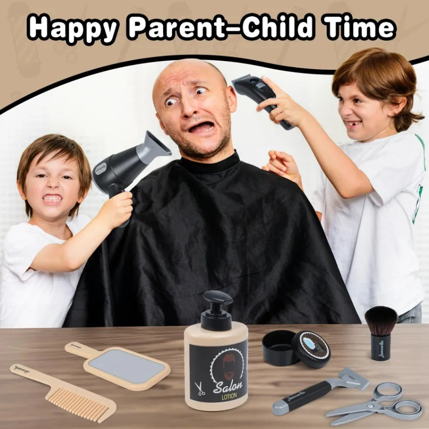 Ensemble Salon de Coiffure et Maquillage pour Enfants - Jouet de Déguisement