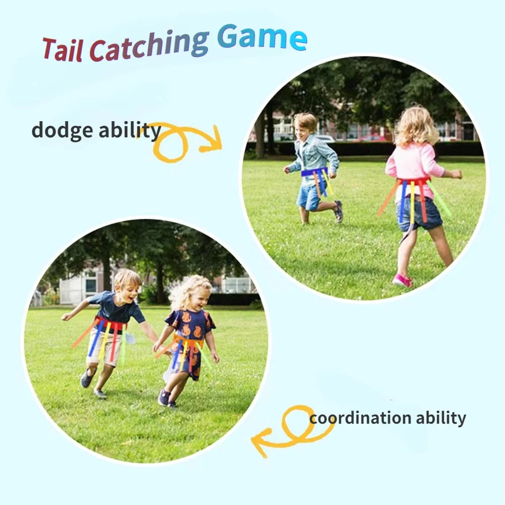 Jeu Ceinture Queue Équipe - Activité Extérieur Maternelle Enfants