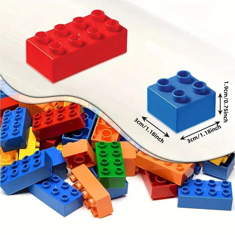 Ensemble de Blocs de Construction pour Enfants - 200 Pièces Jouet Éducatif Urbain