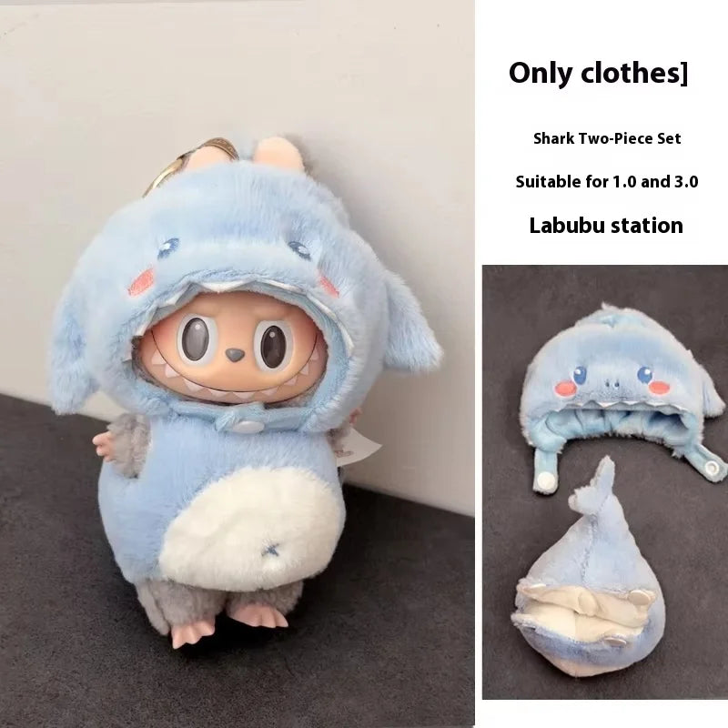 Vêtements Labubu Crevette Fait Main - Accessoires Anime Labubu V1 V3 sans Poupée