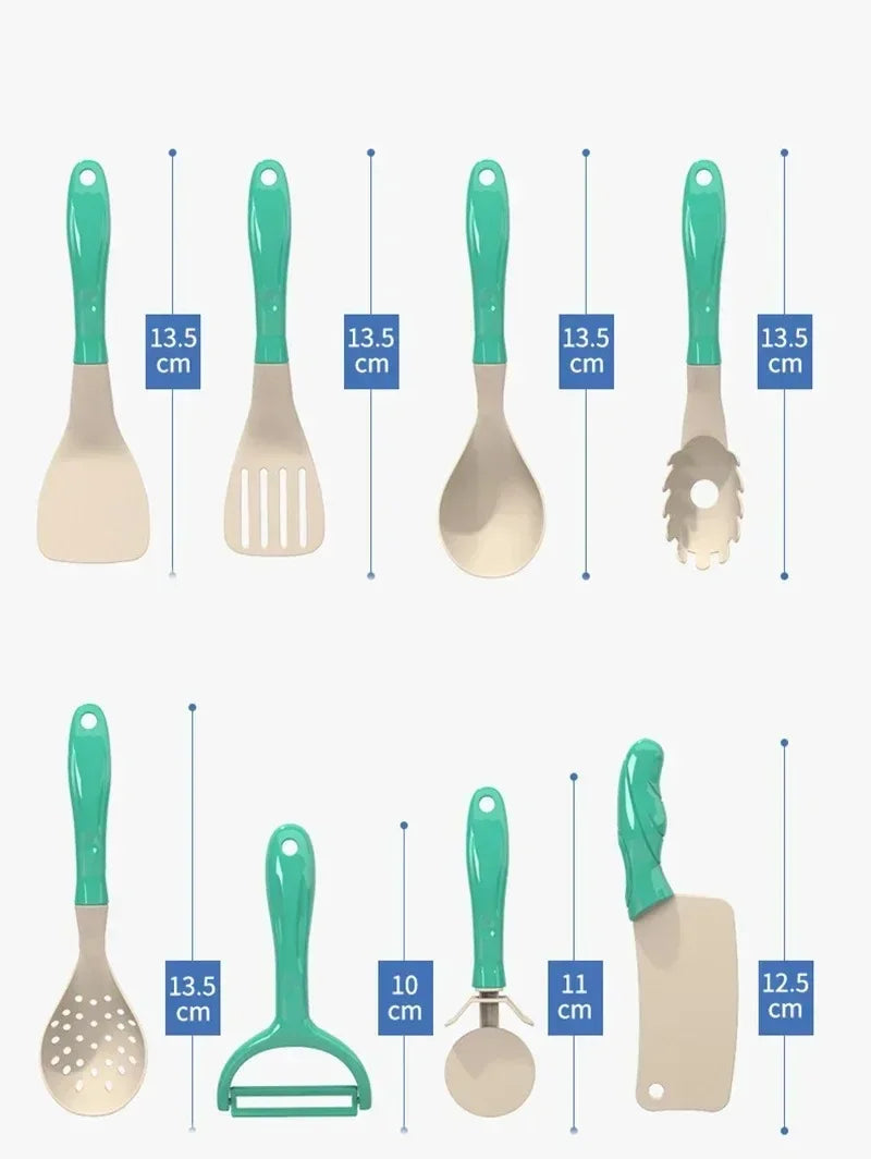 Ensemble Cuisine Enfant 92 Pièces - Kit Complet avec Casseroles