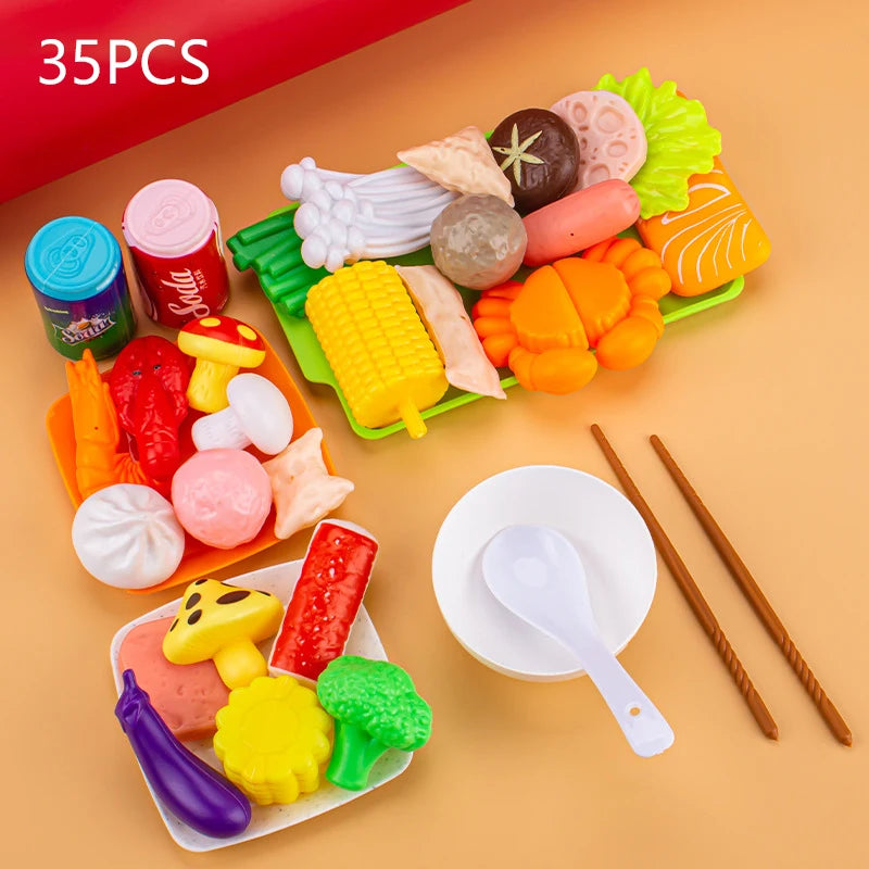 Jouets Cuisine Barbecue 22 Pièces - Jeu Simulation Filles