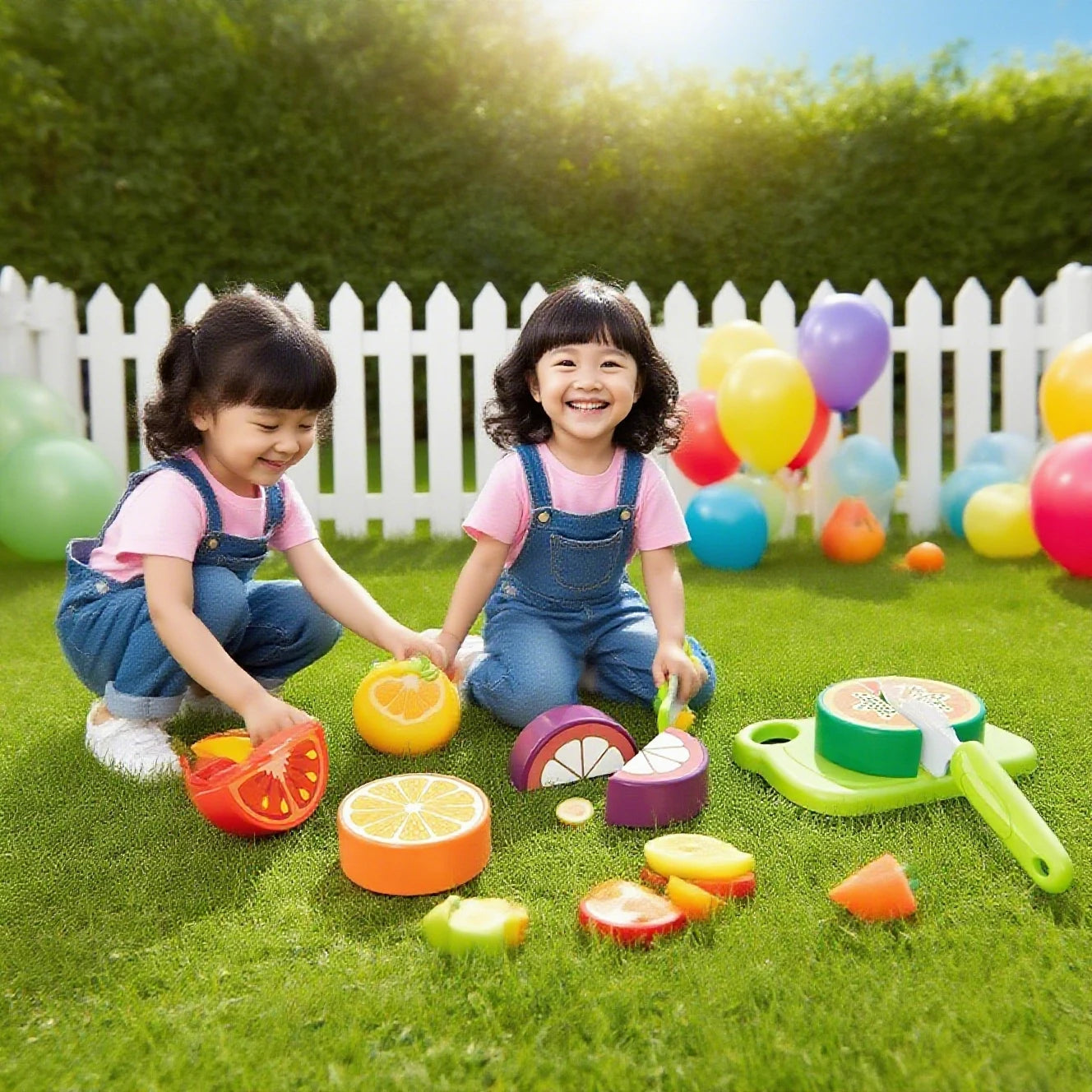 Fruits et Légumes à Découper - Jeu de Cuisine DIY Enfants