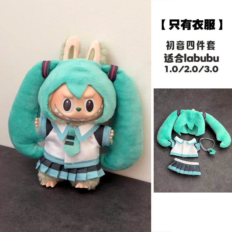 Vêtements Labubu Crevette Fait Main - Accessoires Anime Labubu V1 V3 sans Poupée