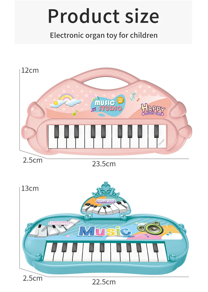 Piano 13 Touches Enfants - Clavier Musical Électronique Éducatif