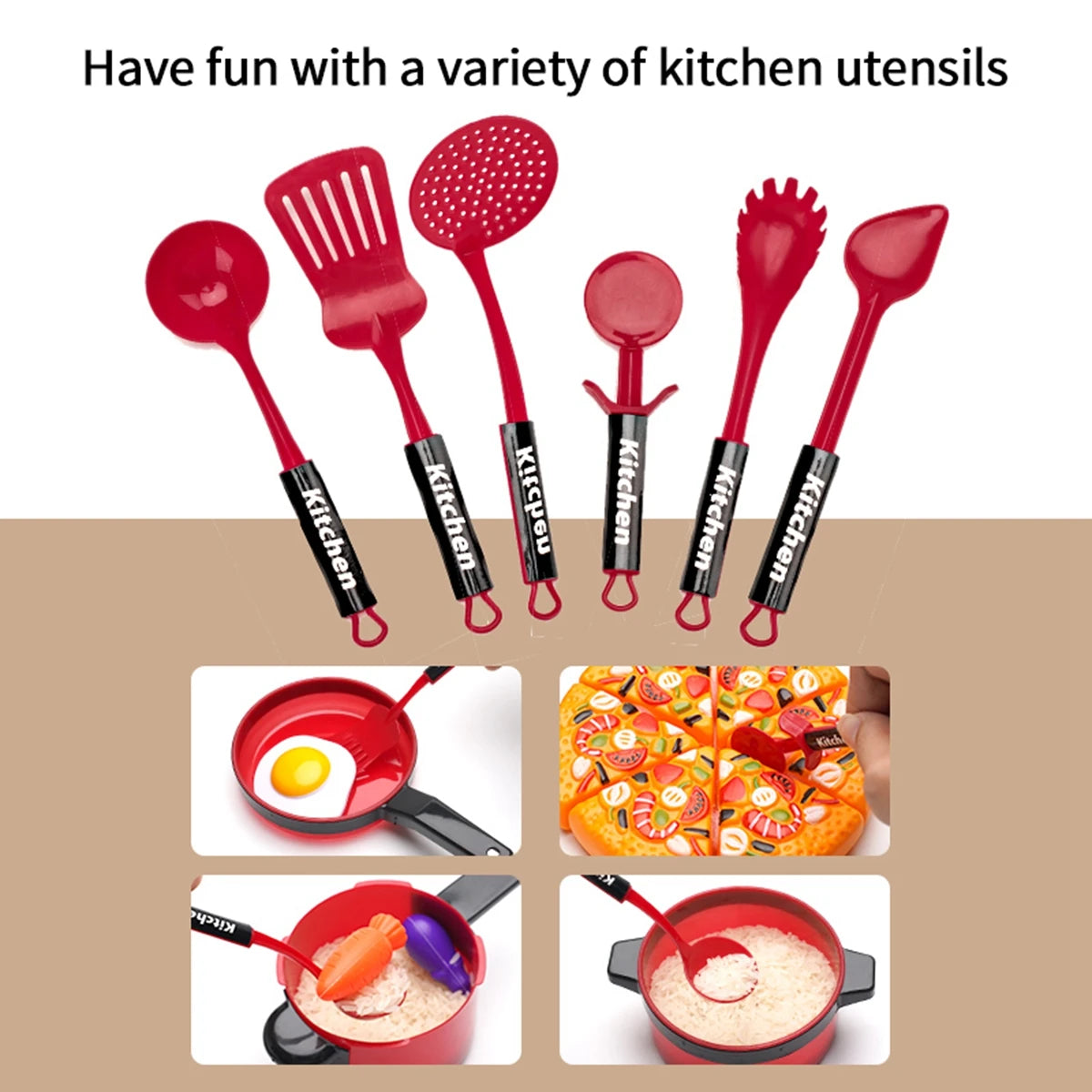 Cuisine Réaliste Enfants 23 Pièces - Jeu de Rôle Maison École