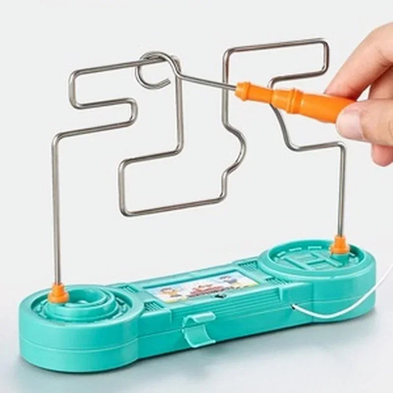 Jeu Labyrinthe Électrique - Fil Tactile Choc Scientifique Enfants