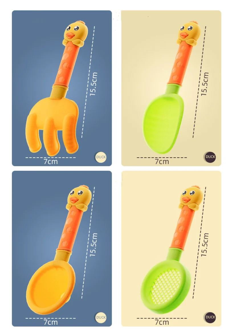 Jouets de Plage 14 Pièces - Set Sable Pelle Été Enfants